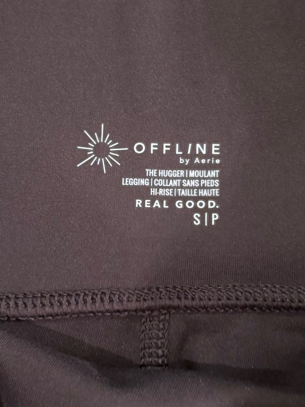 NWT Aerie Offline The Hugger Leggings Dark Brown Size S - Picture 6 of 8